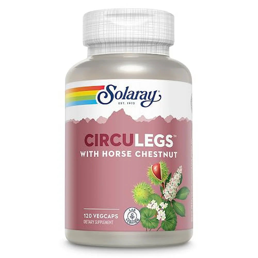 CircuLegs with Horse Chestnut Extract, Gotu Kola, Butcher's Broom, 120 VegCaps Z569