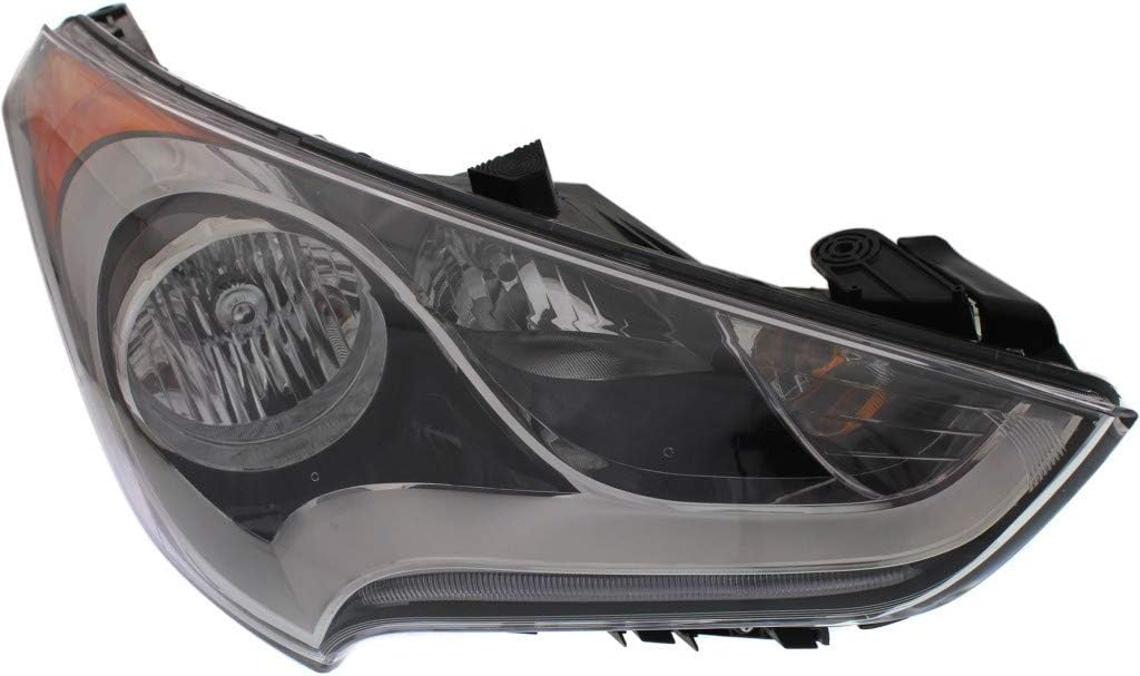Hyundai Veloster Passenger Side Headlight 2012-2017 I6167
