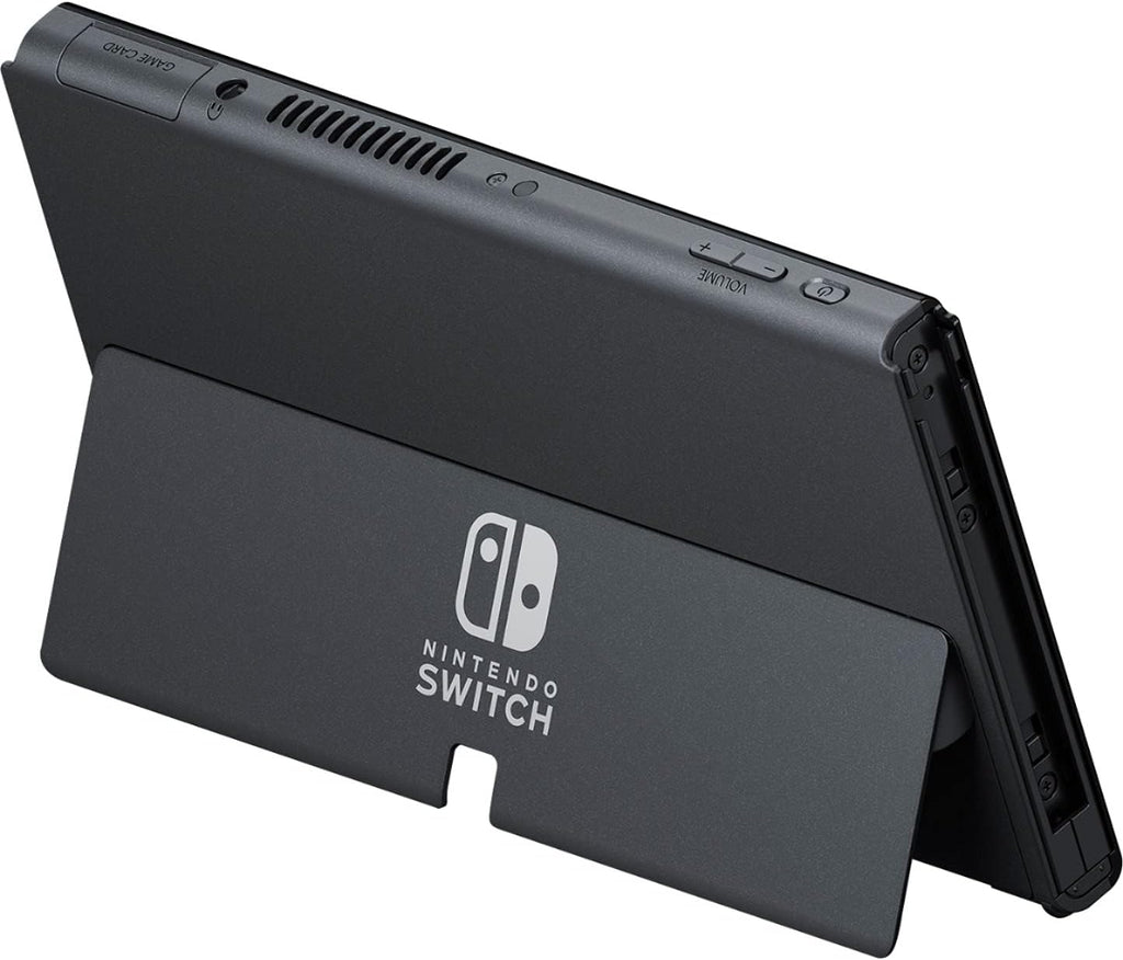 Switch OLED Model with Neon Blue and Red Joy-Con, Black Dock - 7" OLED Touchscreen, 64GB Internal Storage A1132
