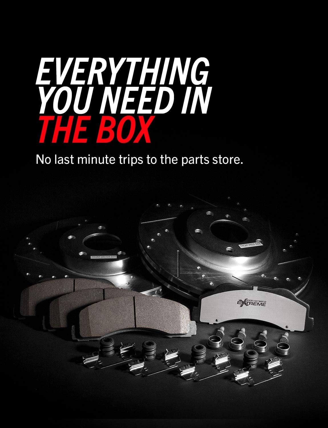 Front Z36 Truck & Tow Carbon Fiber Ceramic Brake Kit E618