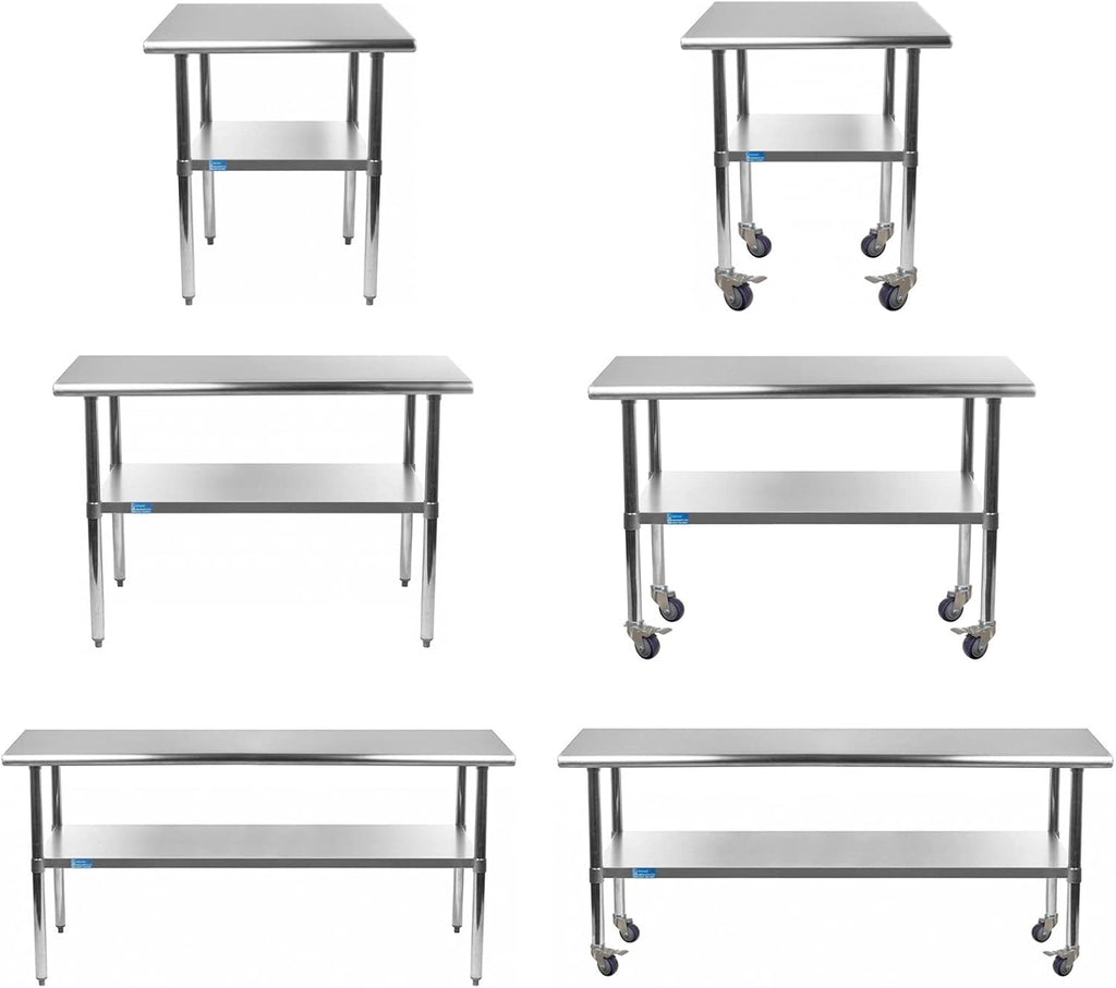Stainless Steel Table with Casters O3758