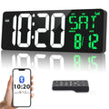 17 Inch Digital Wall Clock with Remote N946