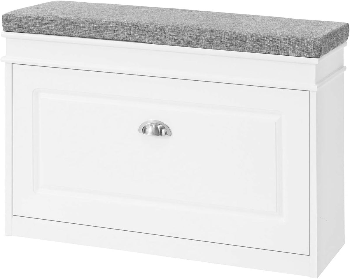 2 Drawers Shoe Cabinet Shoe Rack Storage Organizer Unit A65560