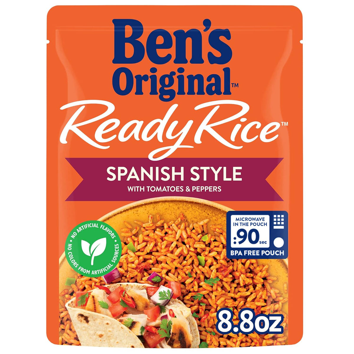 8.8 oz. (6 Pack) Spanish Style Rice C423448