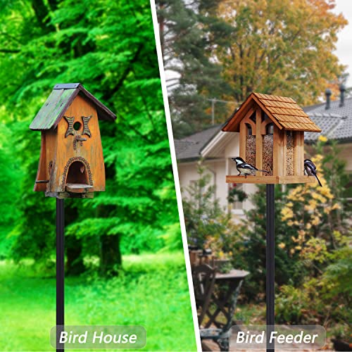 79 Inch Heavy Duty Bird Feeder Pole Kit with 5 Base Prongs D32511