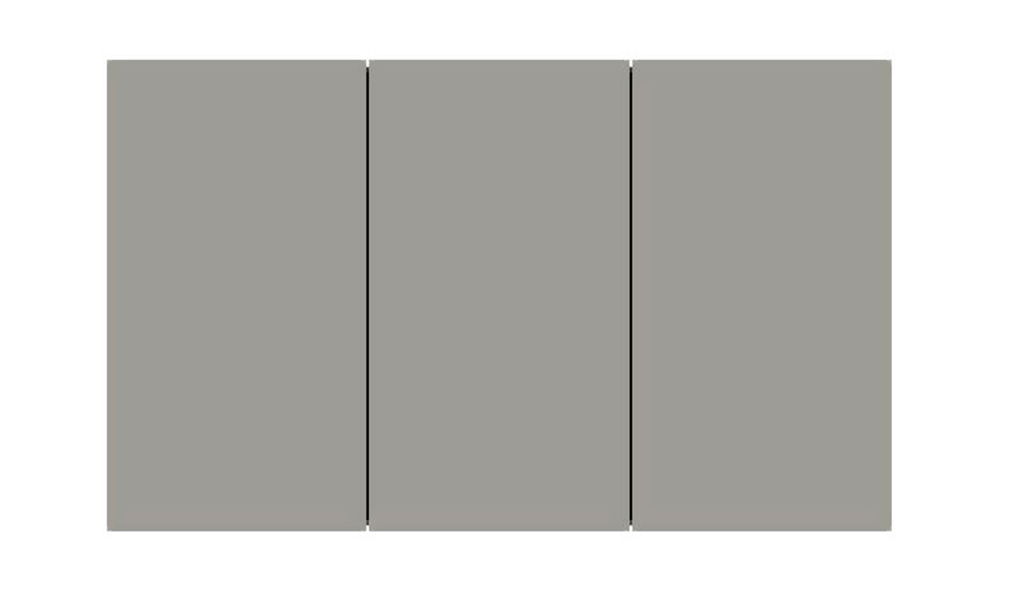 Semi-Recessed Tri-View Cabinet Y35126