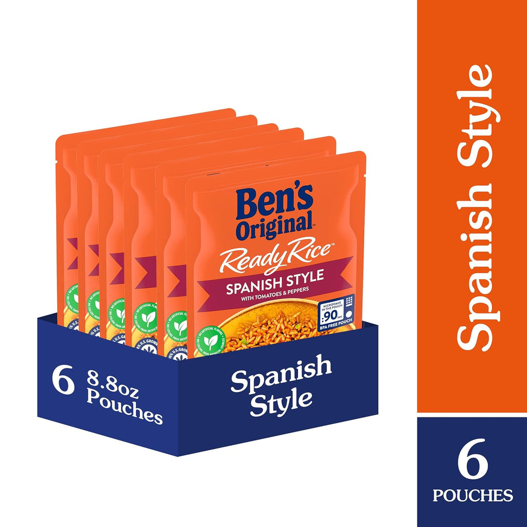 8.8 oz. (6 Pack) Spanish Style Rice C423448