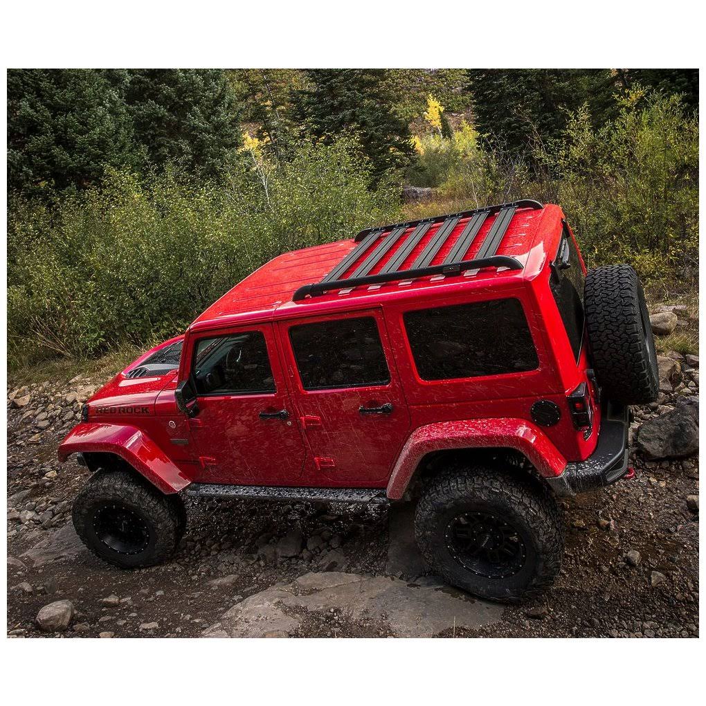 Black Roof Rack Cargo Slat Kit J249