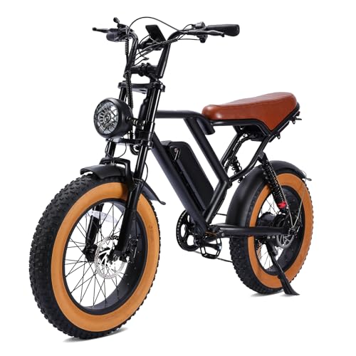 1000W 20" Fat Tire 48V 17.5AH Removable Battery Electric Bike S27127