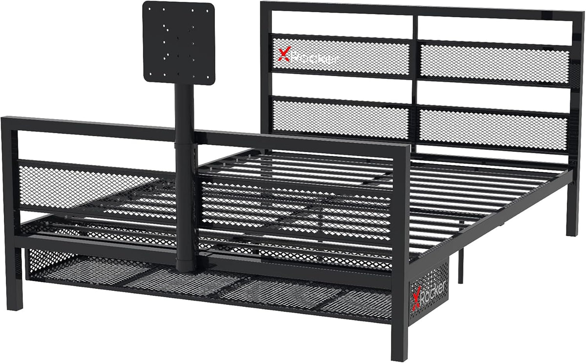 Black Bed with TV Mount A517467