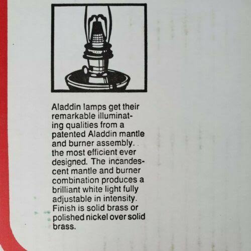 Vintage Blown Glass and Brass Oil Lamp J15516
