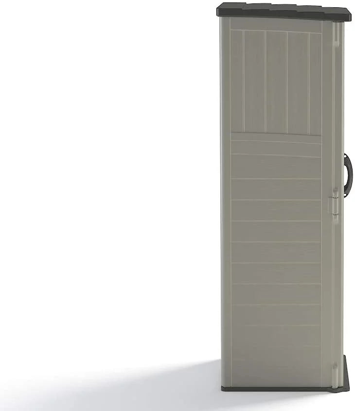 Resin Vertical Storage Shed, 22 Cubic feet F12133