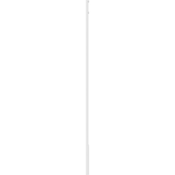Fluted PVC Pilaster with Decorative Capital & Base (Pair) X610