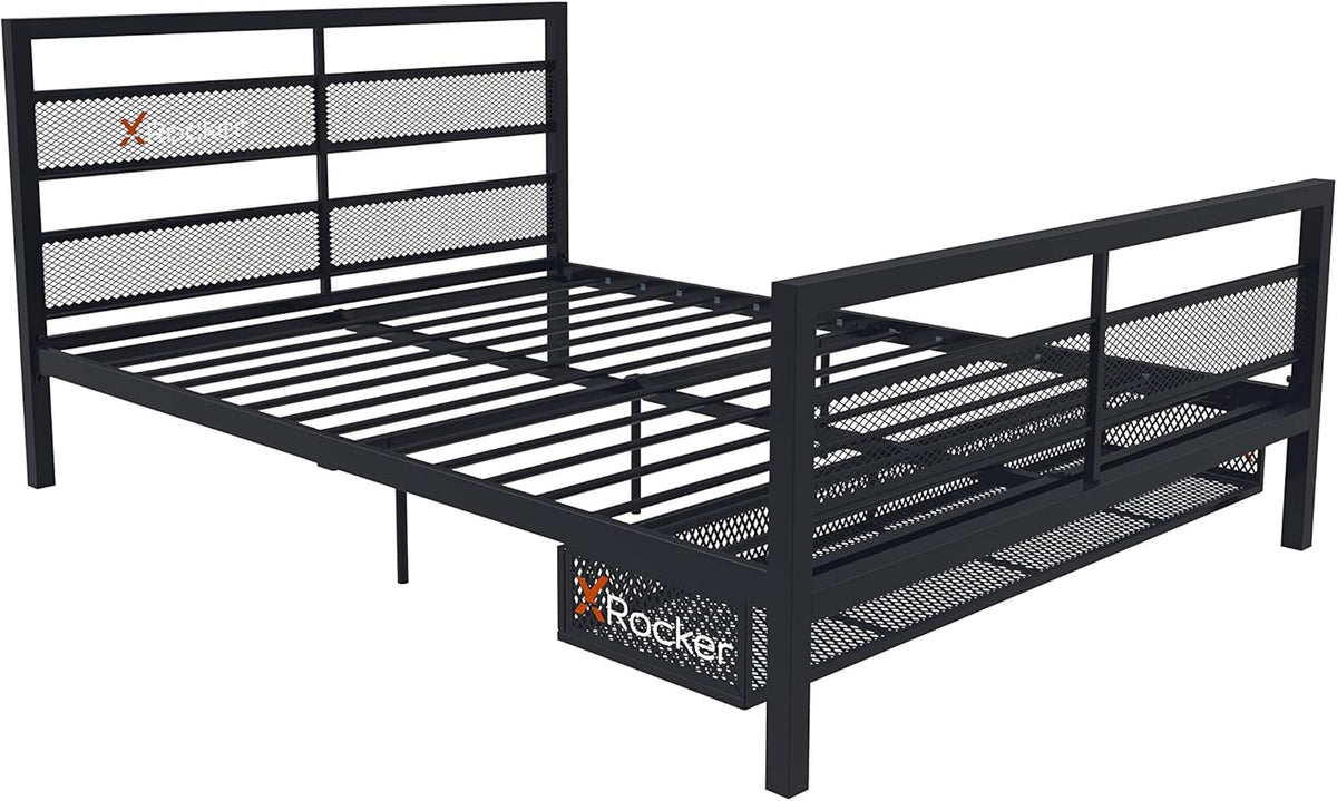 Black Bed with TV Mount A517467