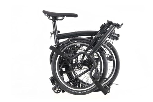 Midnight Black 4 Speed Folding Bike X85670