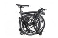 Midnight Black 4 Speed Folding Bike X85670