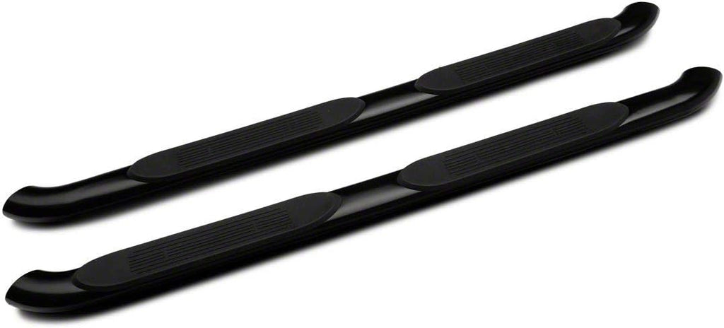 Black Oval Bent End Side Step Bars V838