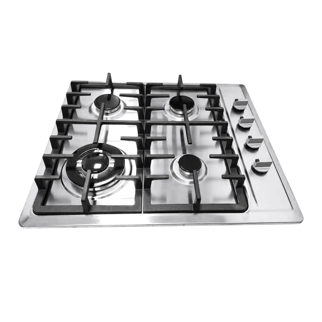 Stainless Steel 4-Burner Built-In Gas Cooktop N8702
