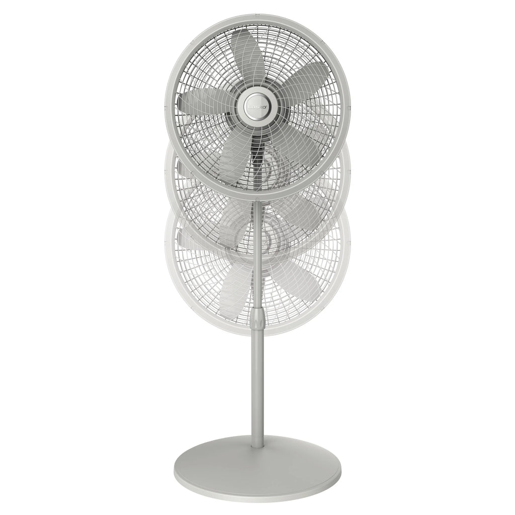 Adjustable Pedestal Fan, 3 Speeds, Gray A879560