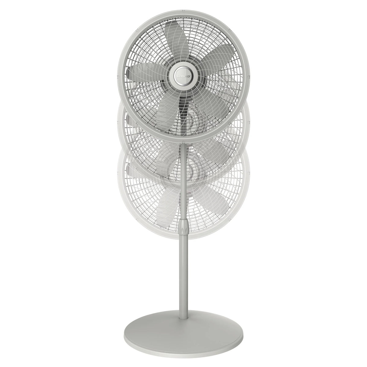 Adjustable Pedestal Fan, 3 Speeds, Gray A879560