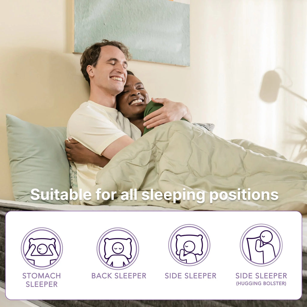 Queen Size Hybrid Memory Foam Pocket Spring Mattress N5671