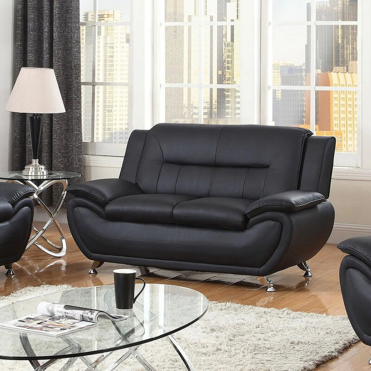 Black Loveseat I210949