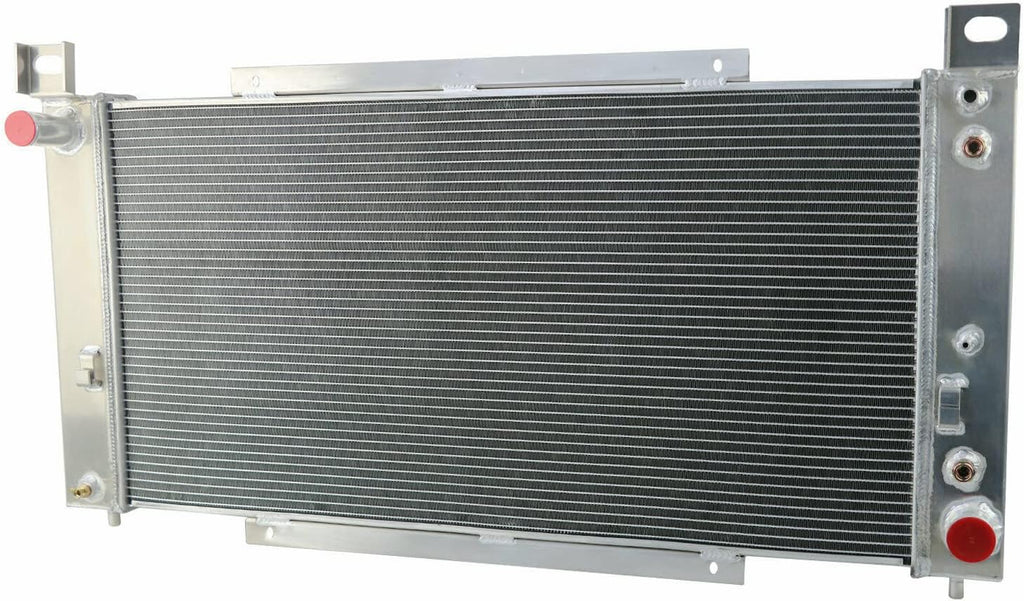 Aluminum 3 Row Radiator with Shroud and 2 x 14" Fan Relay O467715