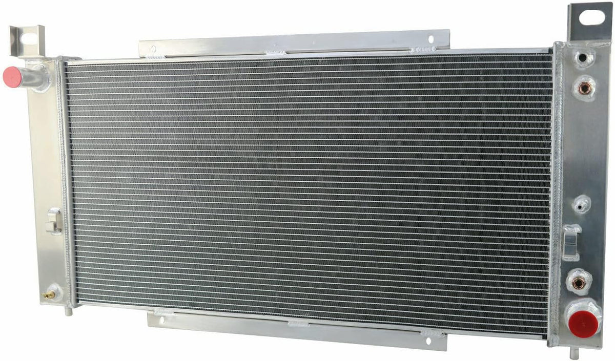Aluminum 3 Row Radiator with Shroud and 2 x 14" Fan Relay O467715