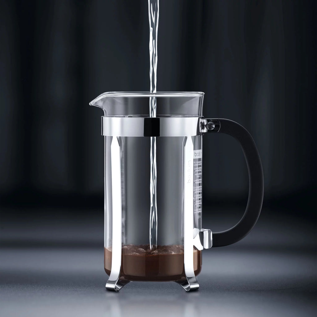 French Press Coffee Maker with Borosilicate Glass Carafe, 34 Ounce O105
