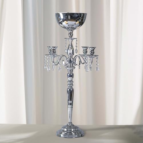 5 Arms Metal Tealight Candle Holder O849