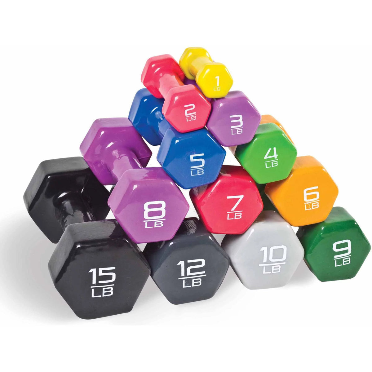 2 lb Pair Vinyl-Coated Dumbbell Q240176