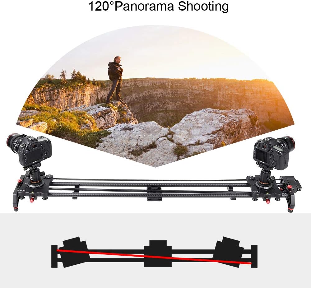Motorized Camera Slider with Remote Controller V8054