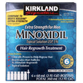 Extra Strength 5% Topical Solution Hair Loss & Regrowth Treatment for Men, 2 fl oz, 6 Piece K601468