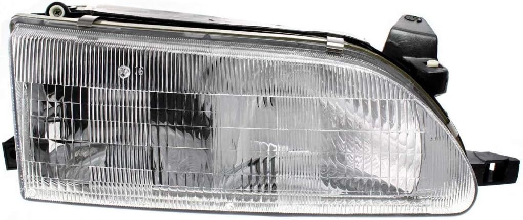 Passenger Side Headlight Assembly for Toyota Corolla 1993 1994 1995 1996 1997 Pack of 2 J74403