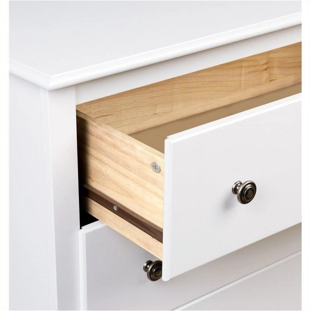 White Engineered Wood TV Armoire M10531