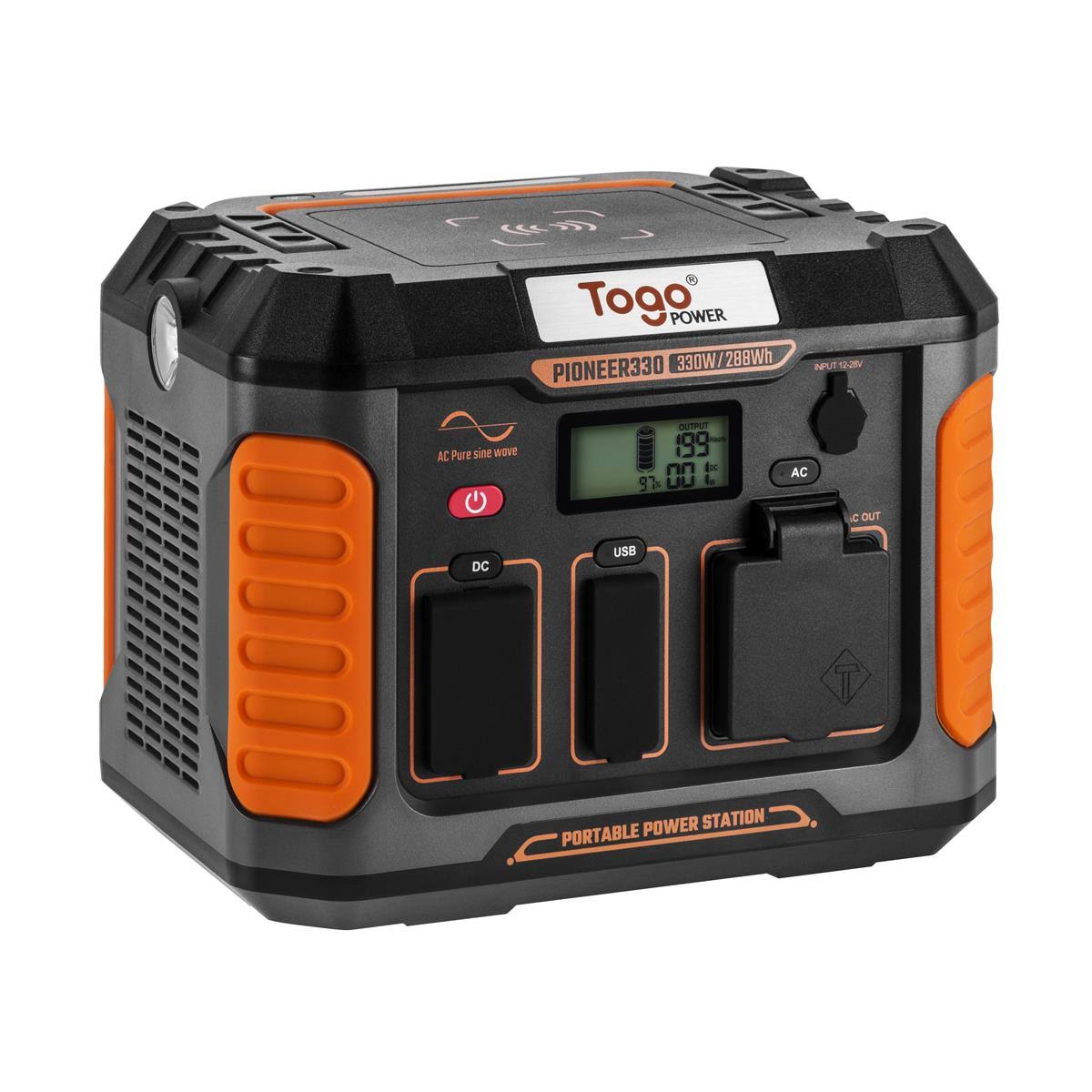288Wh Portable Lithium Battery Station 330W L312