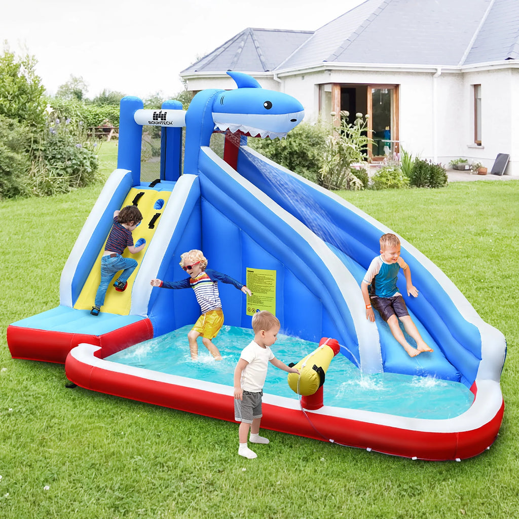 Inflatable Water Slide Bounce House Castle Splash Water Pool V90125