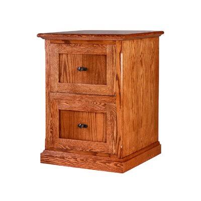 2-Drawer Vertical Filing Cabinet Golden Oak A635