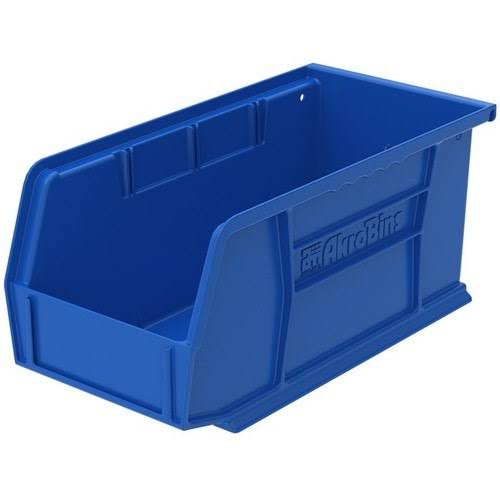 Plastic Stacking Bin Blue V917