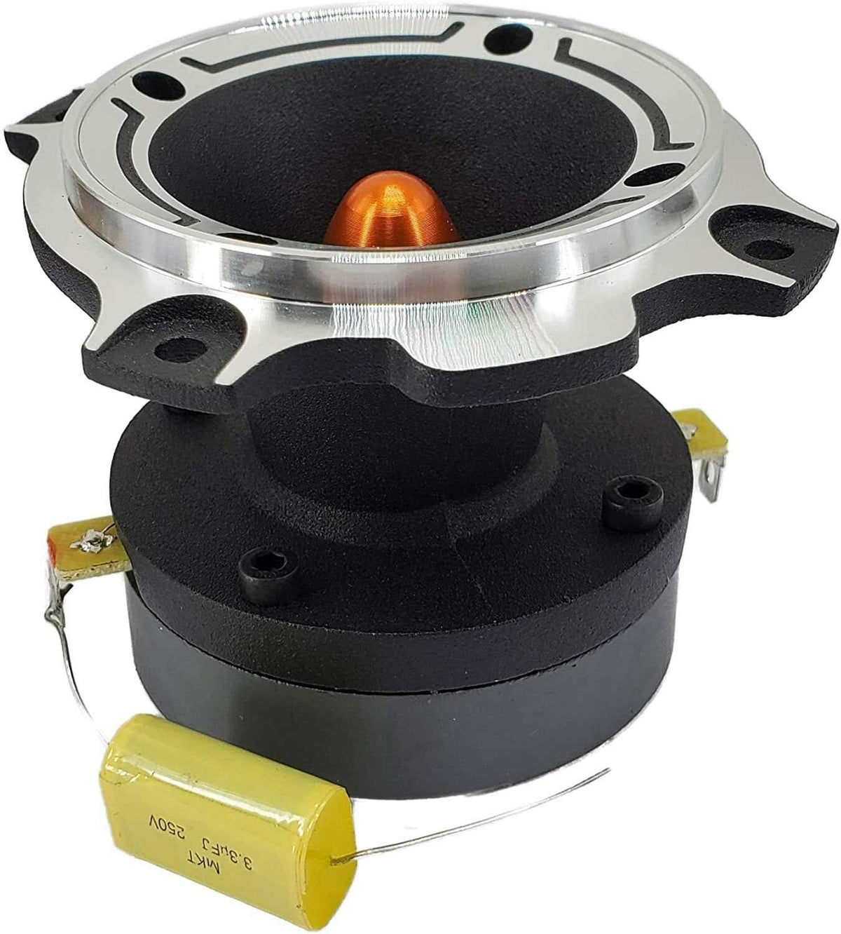 2400 Watts 4-Ohms Titanium Super Tweeter Loud Speaker with Aluminum Frame U5125