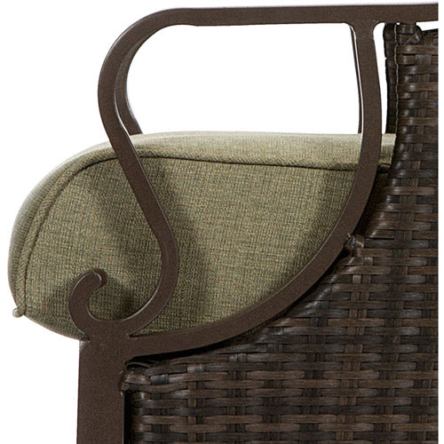 Vintage Meadow 4-Piece Wicker and Steel Conversation Set L75932