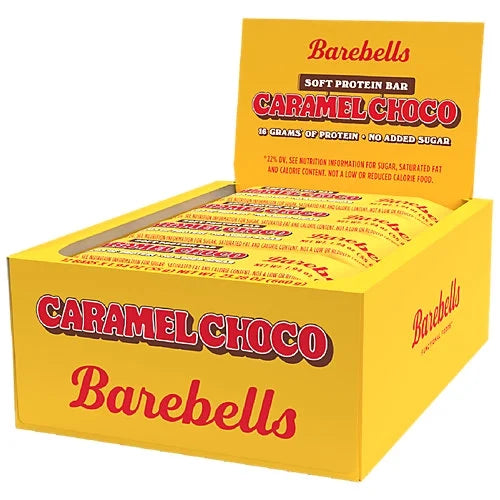 Soft Protein Bars Caramel Choco, 12 Count, 1.9oz Bars P401