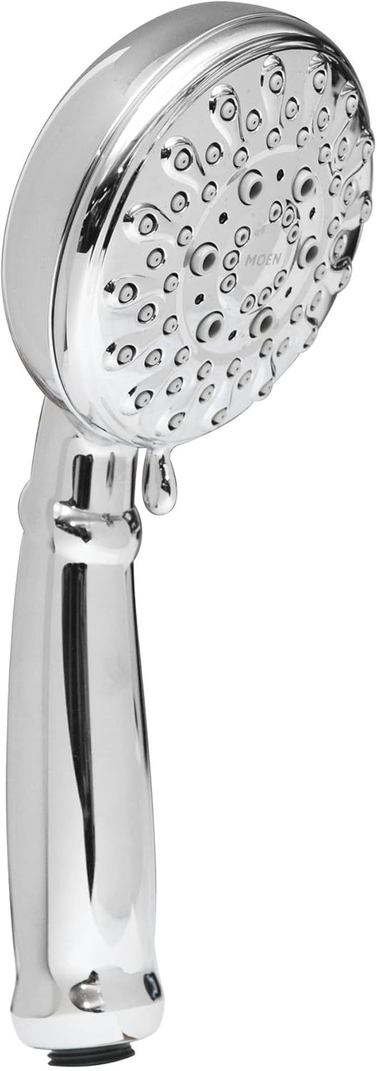 Spot Resist Brushed Nickel Hand Shower with Hose and Bracket, 4-Inch Diameter, Pack of 2 M1338