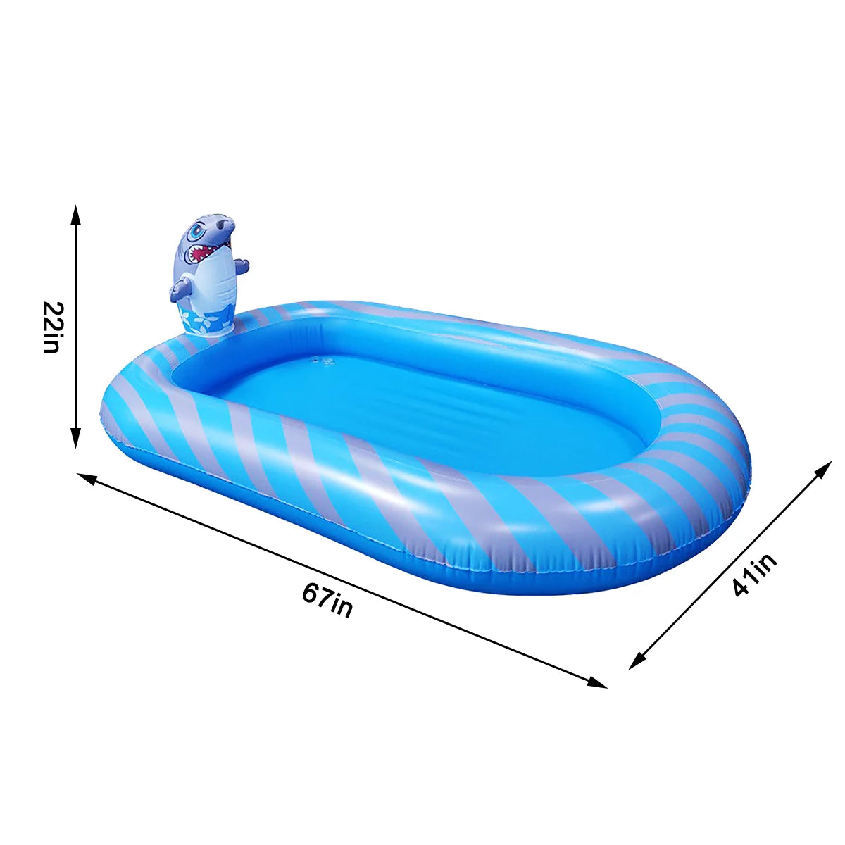 67 inch Inflatable Kiddie Pool Z67196