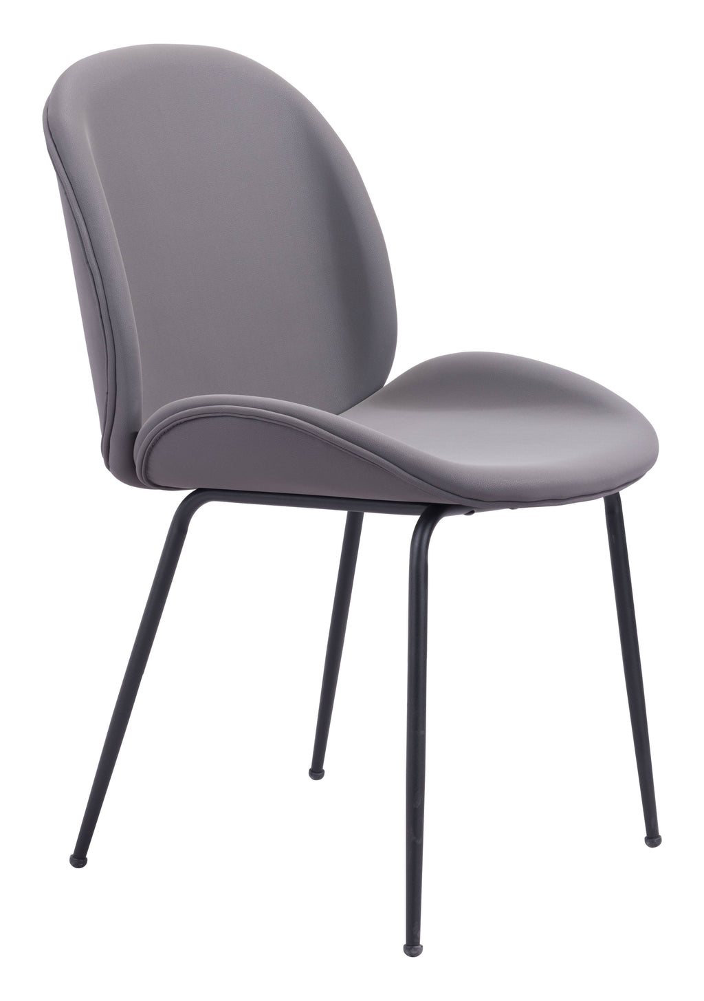 Gray Dining Chair Set of 2 B798614