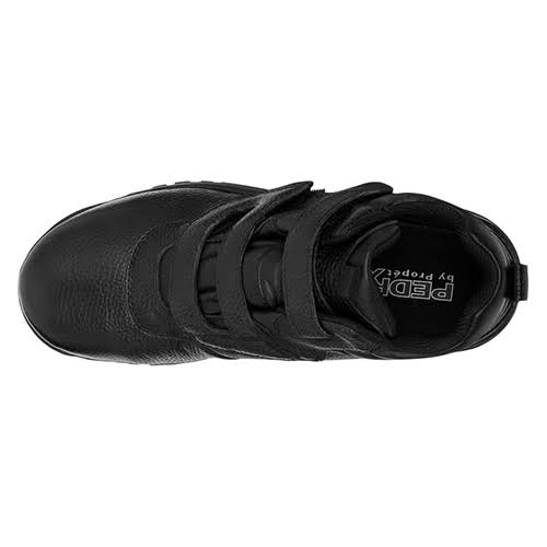 Black Cliff Walker Strap Shoes P646