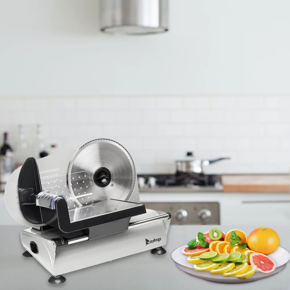 Semi-automatic Gear Cutter Vegetable Slicer, Electric Meat Slicer V878667