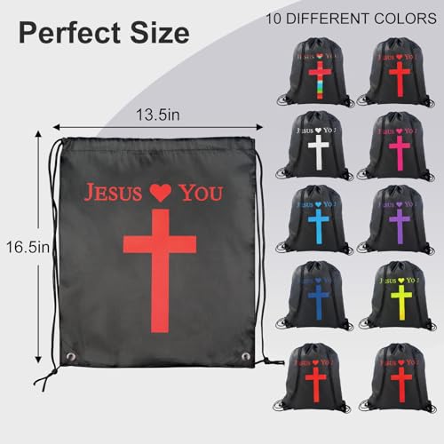 Black Drawstring Backpack L226
