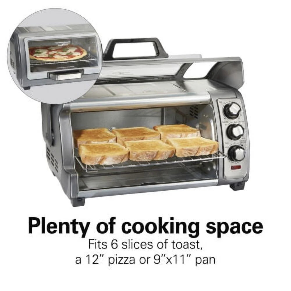 6 Slice Stainless Steel Air Fryer Toaster Oven N640