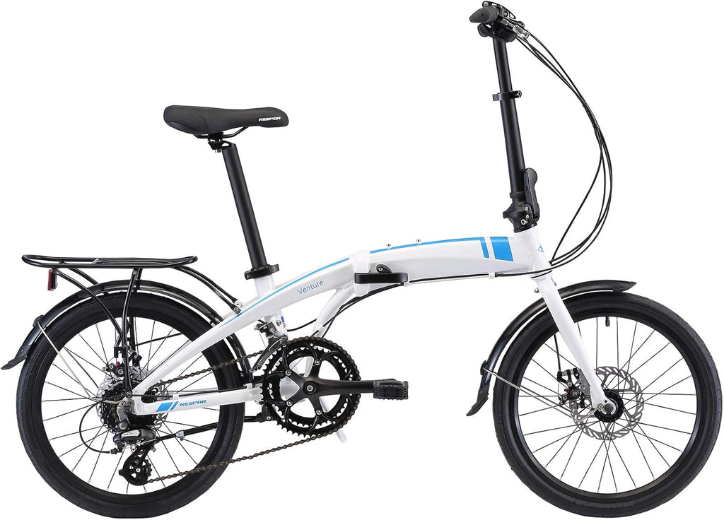Folding Bike, 20-inch Wheels, Shimano 16 Speed, Disc Brake C63033